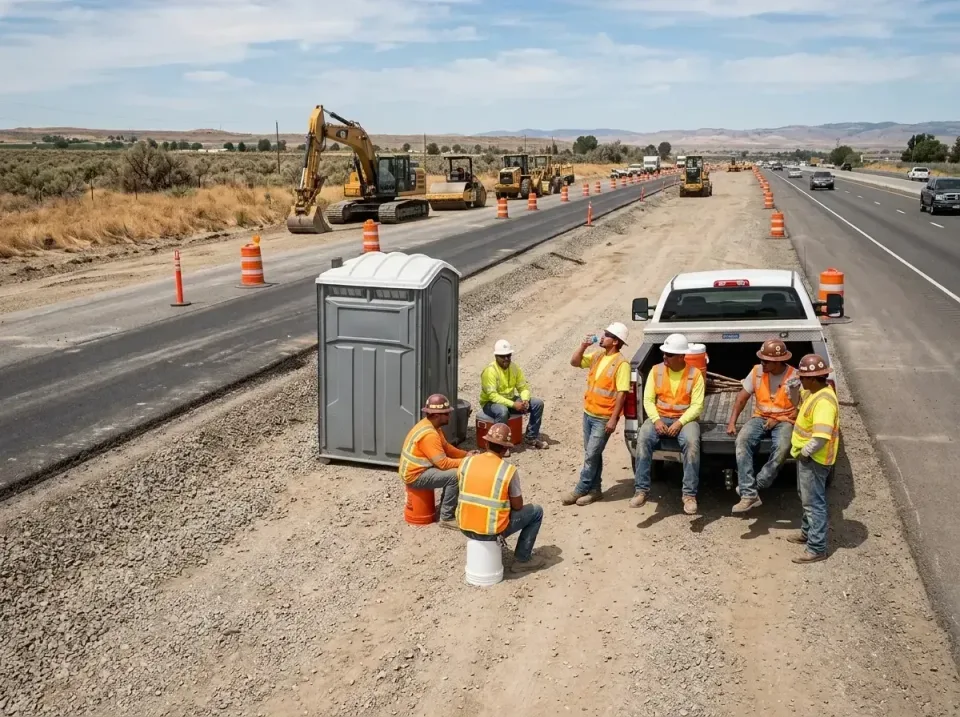 highway-road-construction-crew-007 — frequently asked questions, Porta Potty and Restroom Rentals in Bay Minette, AL